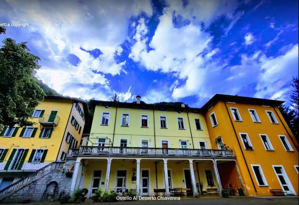 Ostello Al Deserto Chiavenna Ngoại thất bức ảnh